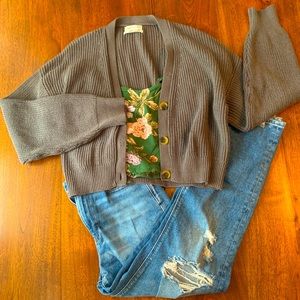 Grey Urban Outfitters Cardigan
